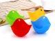 Silicone Egg Boiling Mold Set (4 pcs, Mixed Colors)