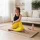 4FIZJO Non-Slip Yoga and Exercise Mat 6 mm, Beige