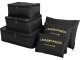 Packing Cubes for Suitcases, Set of 6 Travel Organizers, Black