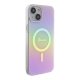 Guess iPhone 15 Plus Case IML Iridescent MagSafe, Pink
