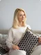 NEO Sport NS-902 Acupressure Acupuncture Massage Mat Set with Pillow, 70x44cm, Gray/Black