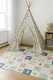 Двусторонний складной детский коврик из пены Ecotoys 200x180 см