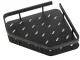 Corner Bathroom Shelf Loft, Metal, Black