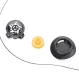 No-Tie Shoelaces with Rotary Buckle System, Black