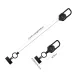 Tech-Protect ATH03 UrbanLoop Retractable Lanyard Keychain - Black