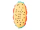 Squeaky Rubber Toy for Dogs and Cats Hamburger, 13 cm