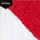Ruhhy 27032 Candy Cane Pillow Christmas Decoration, Soft Holiday Throw Pillow, Red and White