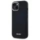DKNY iPhone 14 Case Plain Logo MagSafe, Black