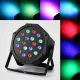 DJ 18 RGB, LED, Colorphone Disco Party Projector - Black