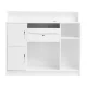 Gabbiano G26W Hairdressing Reception Desk, White