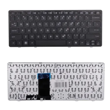 HP Elitebook 2560P Keyboard with Frame Black