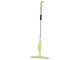 Sturdy Flat Spray Mop with Swivel Head and Microfiber Pad, Green
