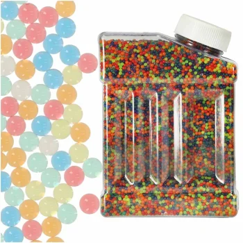 Hydrogel balls Orbeez (7-8mm) for multicolor rifle gun 50 000 pcs., multi-colored