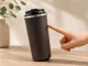 Anti-Spill Thermal Mug with Suction Cup, 500ml, Brown