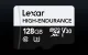 Lexar High-Endurance 128GB microSDXC Memory Card LMSHGED128G-BCNNG