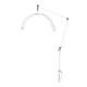 Glow MX3 Shadowless Beauty Lamp Table Mount 20W, White