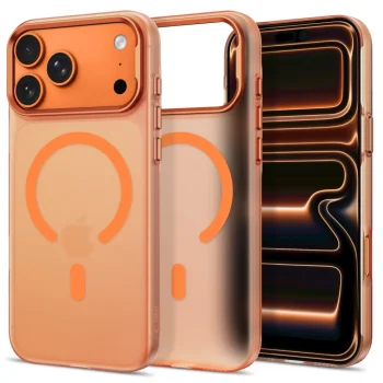 Tech-Protect MagZero MagSafe Case for iPhone 17 Pro Max / 18 Pro Max, Matte Orange