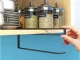 Slide-on Metal Paper Towel Holder, Black