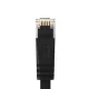 Orico PUG-C7B CAT7 Flat Ethernet Network Cable 10Gbps RJ45 2m Black