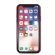 Telefono dėklas Mercedes Silicone Line iPhone X / XS, raudonas