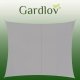 Gardlov 23162 Garden Patio Waterproof Sun Shade Sail Awning Canopy 3x2m, Gray