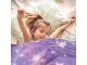 Soft Glow-in-the-Dark Throw Blanket 150x180 cm, Purple