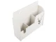 Hanging Organizer / Kitchen and Bathroom Shelf, White