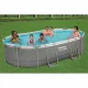 Bestway 56448 Power Steel Frame Pool 488x305x107 cm with Accessories