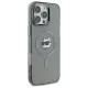 Karl Lagerfeld iPhone 16 Pro Max Case IML Metal Choupette Head MagSafe, Black