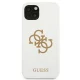 Guess iPhone 13 mini White Silicone 4G Logo Case