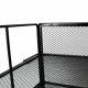 5-Tier Desk Document Organizer A4 Metal Mesh Paper Sorter, Black