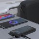 Dudao K31 10000 mAh 22.5W Power Bank with Built-in Cable, Black