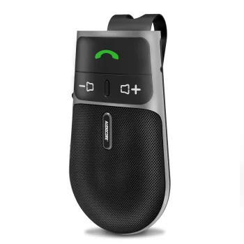 Audiocore AC480 Bluetooth 5.0 Car Hands-Free Kit, Black