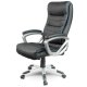 Sofotel EG-226 Ergonomic Leather Executive Office Chair, Black