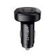 Acefast 66W Car Charger with 2x USB-C and 1x USB Ports, Black