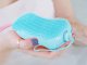 Silicone Body Massage Brush, Rechargeable (Mixed Colors)