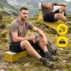 MOUNTAIN GOAT Folding Camping Sleeping Foam Mat, Yellow