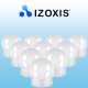 Izoxis LED spuldzes spogulim / grima galdam, 10 gab., USB