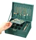 Jewellery Box Organiser with Drawer, Green