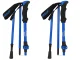 Foldable Adjustable Trekking Poles, Blue
