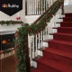 Ruhhy 26243 Christmas Tree Garland 2.7m, Green