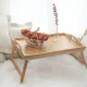 Ruhhy Folding Bamboo Breakfast Tray Table