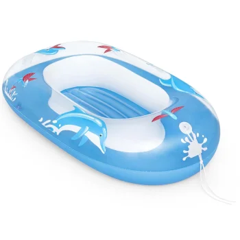 Bestway 34037 Kids Inflatable Boat Dolphin, 102 x 69 cm