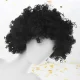 Bakalu AFRO CZARNE Black Afro Wig for Party and Carnival