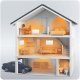 Berdsen 398300 Infrared Heater 720W, Wi-Fi, Tuya