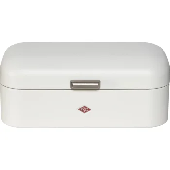 WESCO Grandy bread bin, matt white, 42 x 17 x 22 cm