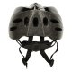 Regulējama velosipēda ķivere ar ventilācijas atverēm, L izmērs, 58-62 cm, melnbalta