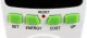 White Plug-In Power Meter with LED Backlight 3680W