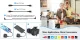 Wireless Dual Lavalier Microphone, OTG USB Type-C and Lightning
