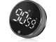 Digital Kitchen Timer with Magnet, Black